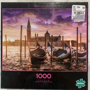 🧩”Mist in Venice”- Buffalo Puzzle 1000 piece jigsaw puzzles